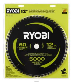 аксесоари бг RYOBI 12 60 твърдосплавни зъба с тънък нарязан режещ диск 6HNVZ2727