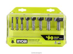 аксесоари бг RYOBI 8 бр. комплект битове forstner 6HNVZ2801