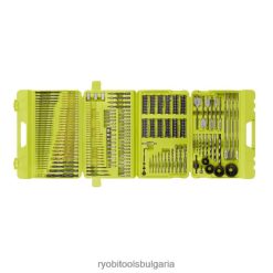 аксесоари бг RYOBI бормашина за различни материали и комплект за задвижване (300 части) с кутия 6HNVZ2791