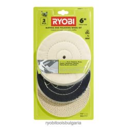 аксесоари бг RYOBI Комплект колела за полиране от 3 бр 6HNVZ2780