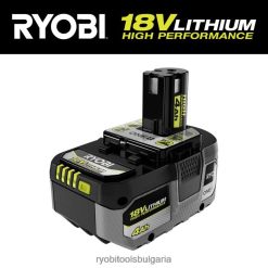 батерии и зарядни устройства бг RYOBI 18v one+ 4ah литиево-йонна батерия с висока производителност 6HNVZ2690