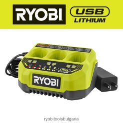 батерии и зарядни устройства бг RYOBI usb литиево 3-портово зарядно устройство 6HNVZ2714