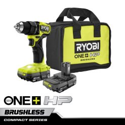 електрически инструменти бг RYOBI 18v one+ hp компактна безчеткова 1/2 комплект бормашина/отвертка 6HNVZ231