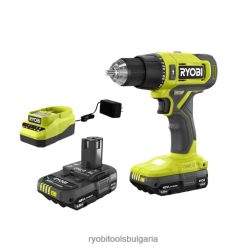 електрически инструменти бг RYOBI един+ 18v безжичен 1/2 комплект ударна бормашина 6HNVZ222