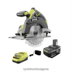 електрически инструменти бг RYOBI един+ 18v акумулаторен комплект циркулярен трион 6-1/2 6HNVZ277