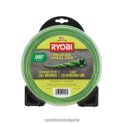 на открито бг RYOBI .080 спирална тримерна корда (160 фута) 6HNVZ2264