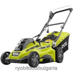 на открито бг RYOBI 13 ампера електрическа 16 косачка за трева 6HNVZ2247