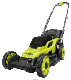 на открито бг RYOBI 18v едно+13 бутаща косачка за трева 6HNVZ2242