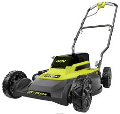 на открито бг RYOBI 40v 2-в-1 18 комплект косачка за трева 6HNVZ2232