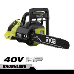 на открито бг RYOBI 40v к.с. комплект безчеткови 18 верижни триони 6HNVZ2364