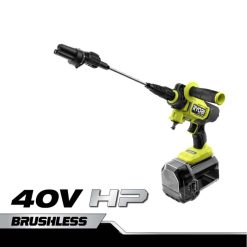 на открито бг RYOBI 40v hp безчетков комплект за почистване 6HNVZ2412