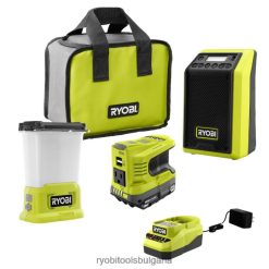 осветление начин на живот и отдих бг RYOBI 18v един+ бурен комплект 6HNVZ2460