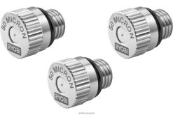 почистване бг RYOBI 50 микрона резервна дюза, 3 пакета за 18v one+ ръчна електростатична пръскачка 6HNVZ2623