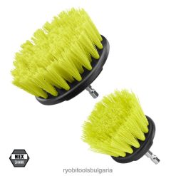 скрубери бг RYOBI 2 бр. Комплект аксесоари за почистване на четка със средни косми 6HNVZ2573